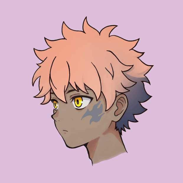 BOY:SCAR NFT #64 - Scar-marked character PFP